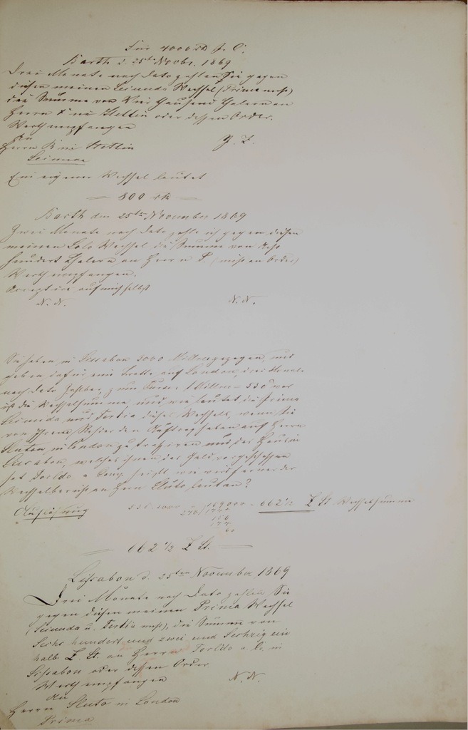 Erstellung eines Wechsel - aus dem Schifferexamen.