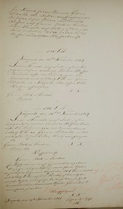 Erklärung eines Wechsel aus dem Schifferexamen Gustav Waldmann